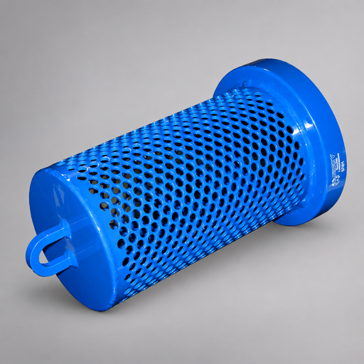 Rope and cable attachment eye on Husky aluminum barrel strainer