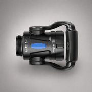 Hydro 138 shutoff with blue marking, top view