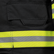 reflective-trim.png
INNOTEX RDG50 coat lower pocket with flap and pull tab above segmented lime-yellow and silver reflective trim.
