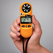Kestrel 2500 pocket weather meter held in one hand