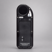 Rear view of the black Kestrel 5000 and battery compartment