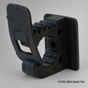 Mini QUICK FIST rubber mounting clamp for small hand tools and equipment