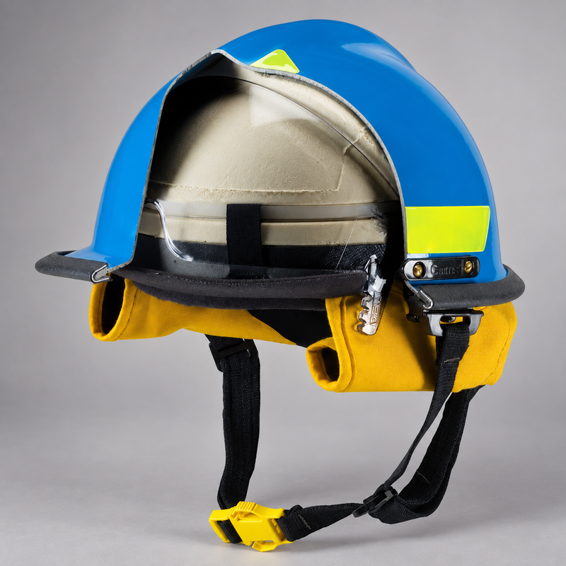 Interior suspension and liner of MSA Cairns 660C Metro fire helmet