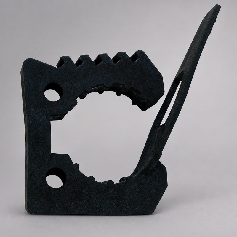Original QUICK FIST rubber tool mount for securing fire apparatus tools