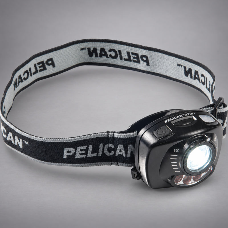Pelican 2720 LED headlamp with adjustable elastic strap