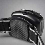Rear comfort pad and strap on Pelican 2720 headlamp