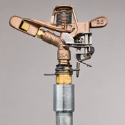 Rain Bird 35A brass impact head on Cascade Fireline Sprinkler