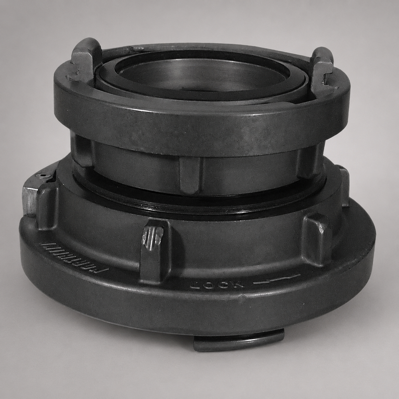 Red Head Brass 4-inch to 5-inch Storz coupling adapter