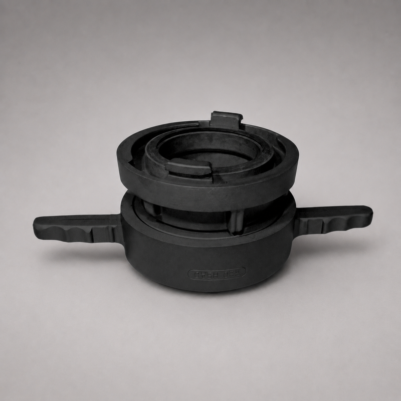 Red Head Brass Storz to female swivel adapter with long handles