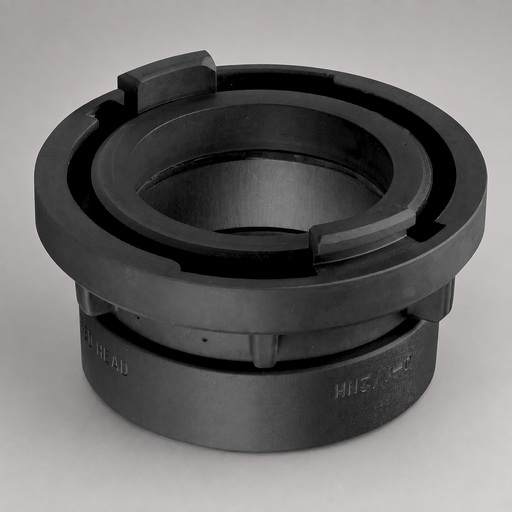 Red Head Brass Storz to rigid female fire hose adapter