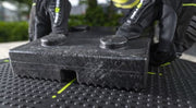 RESQTEC Cribblock positioned against an LT ONE lifting bag