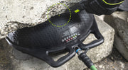 LT ONE inflated bag beneath a concrete load with a stable-height indicator highlighted