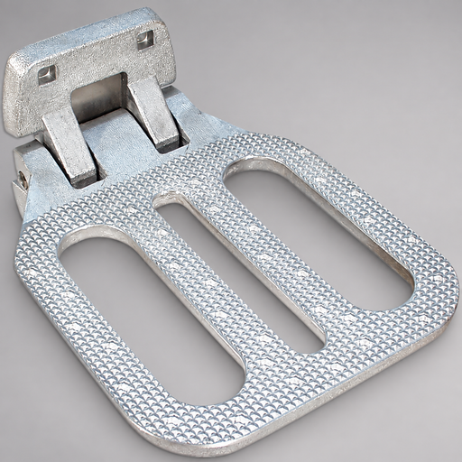 South Park LFS46ZC large chrome folding step for fire apparatus
