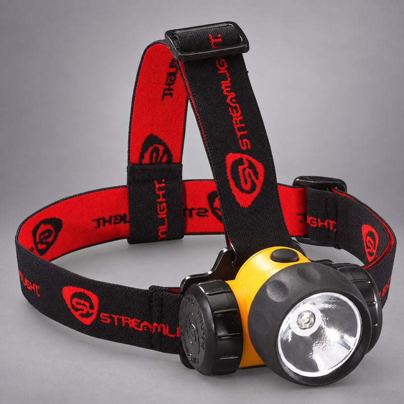 Streamlight 3AA Haz-Lo headlamp with elastic head strap