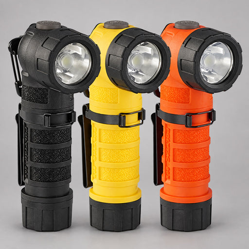 Streamlight PolyTac 90 X lights in black, yellow and orange; colors sold individually
