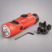 Streamlight Vantage 180 X with quick-release helmet bracket and hex key