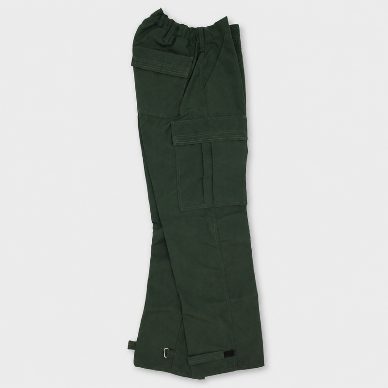Rear pocket and adjustable cuff detail on Green Strike Team® Advance™ pants
