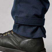 Cargo pocket detail on navy Strike Team Elite wildland fire pants