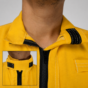 Multi-wear collar and quarter-zip detail on the Strike Team Elite wildland fire shirt
