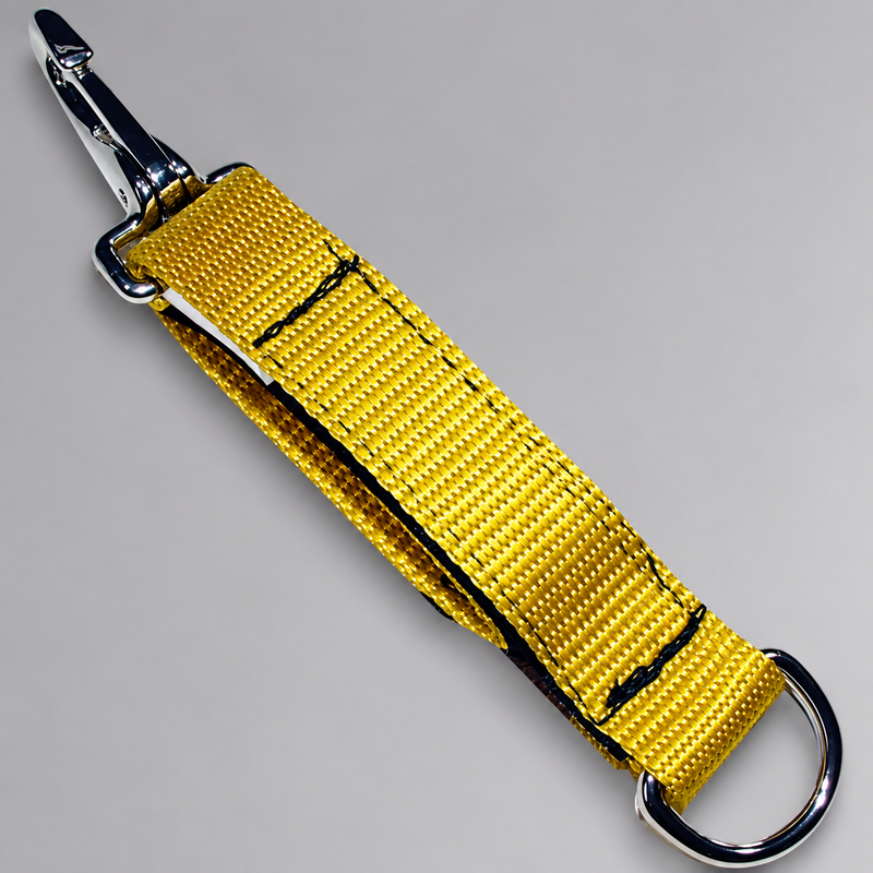 Strike Team glove holder securing a pair of firefighting gloves
