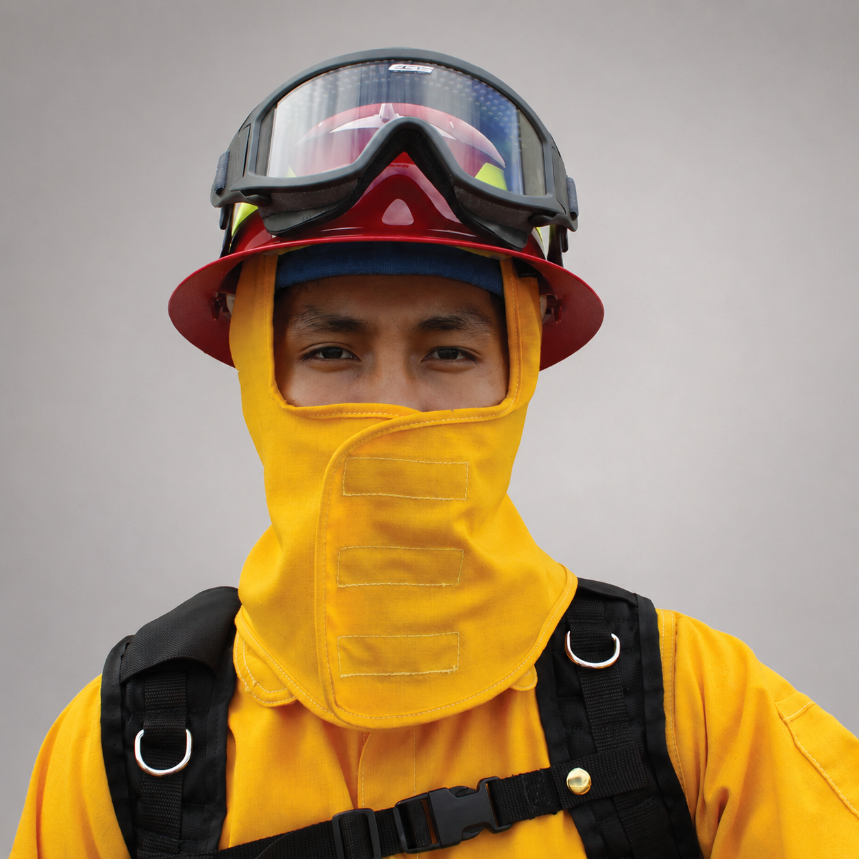Strike Team wildland face and neck shroud