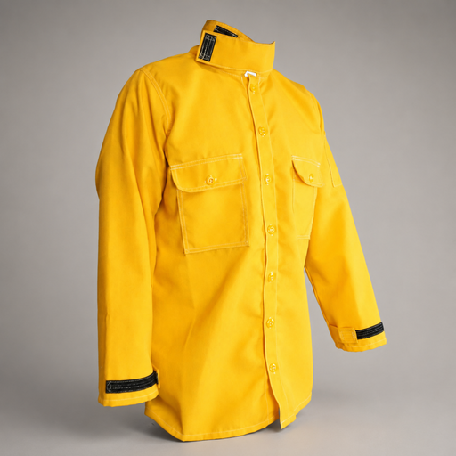 Strike Team high-visibility yellow wildland firefighting shirt