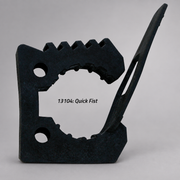 Super QUICK FIST clamps securing an air cylinder for vehicle equipment storage