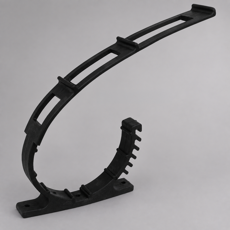 SUPER QUICK FIST heavy-duty rubber equipment mounting clamp
