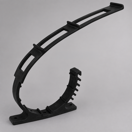 SUPER QUICK FIST heavy-duty rubber equipment mounting clamp