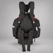 Side view of True North Firefly pack showing harness and waist belt