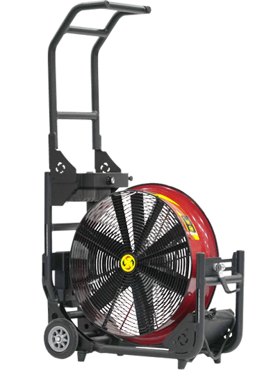 SuperVac Variable Speed Battery Operated Fan — Cascade Fire Equipment