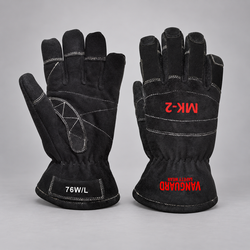 Vanguard MK-2 structural gloves showing palm and back on a light gray studio background