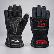Vanguard MK-2 Ultra structural gloves showing palm and back on a light gray studio background
