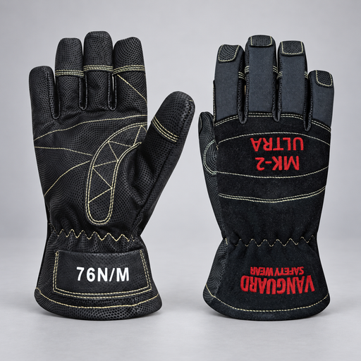Vanguard MK-2 Ultra structural gloves showing palm and back on a light gray studio background
