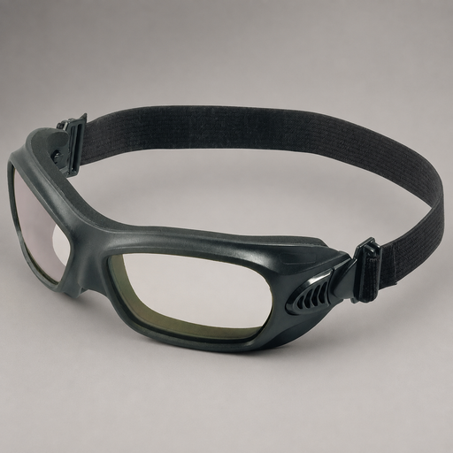 Wildcat heat-resistant wildland firefighting goggles with clear anti-fog lens