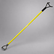 Nupla roof ventilation hook with aluminum D grip on gray background