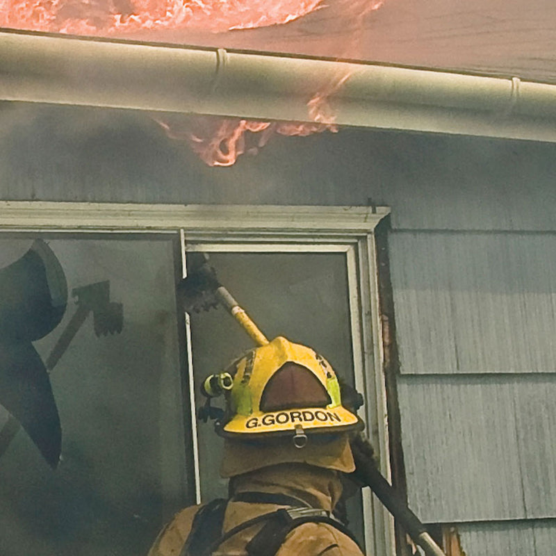 Nupla ceiling and wall hook firefighting tool