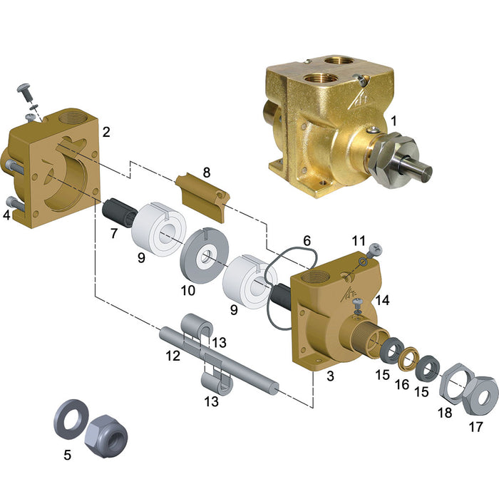 BE Pump Replacement Parts