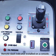 Class 1 Intelli-Tank water and foam level gauges installed on a Cascade fire apparatus control panel