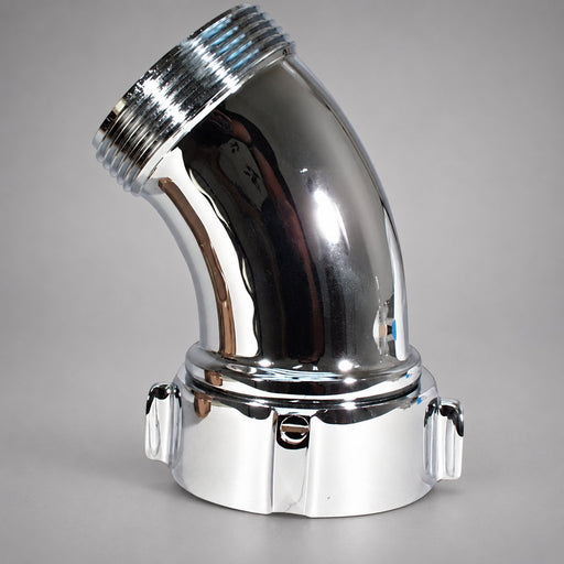 Elkhart Brass 45-degree chrome-plated apparatus elbow