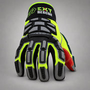 HexArmor EXT Rescue 4011 glove showing back-of-hand impact protection
