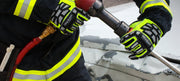 HexArmor EXT Rescue 4011 gloves worn during extrication tool use