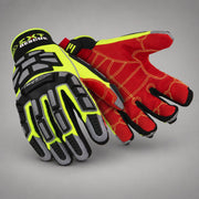 HexArmor EXT Rescue 4011 gloves showing the palm and back
