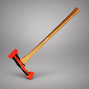 Orange Pulaski sheath fitted over axe and mattock edges; tool sold separately
