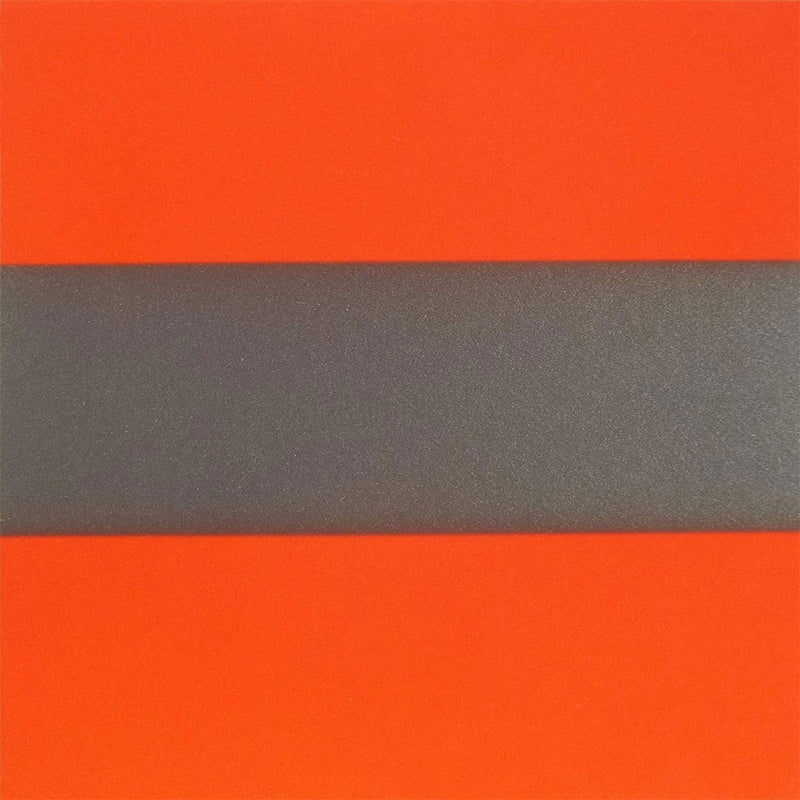 3M Scotchlite Triple Trim red orange color swatch