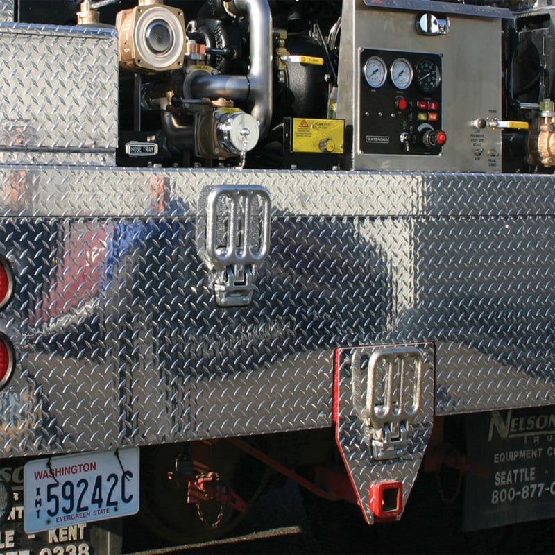 South Park LFS46ZC large folding step installed on fire apparatus