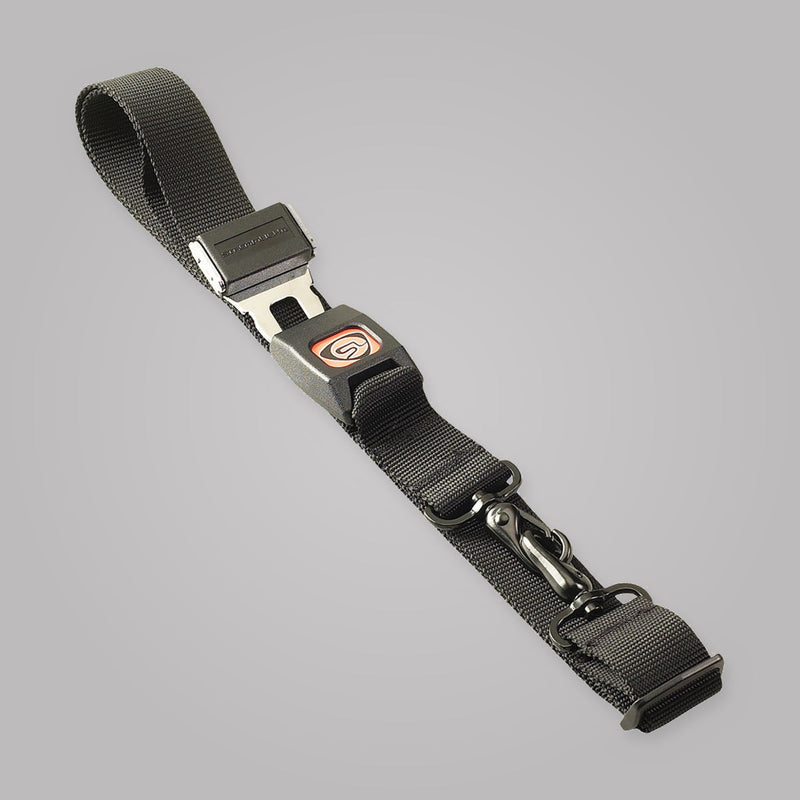 Streamlight 44050 black quick-release strap with buckle and attachment hardware